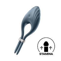 Вибро кольцо Satisfyer Duelist dark blue