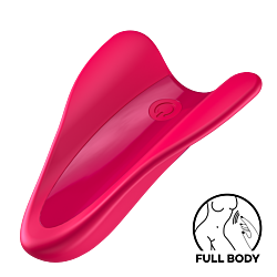 Вібратор на палець Satisfyer High Fly Red