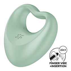Вібратор 2-в-1 Satisfyer Perfect Pair 3 green