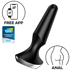 Анальна вібропробка Plug-ilicious 2 Black