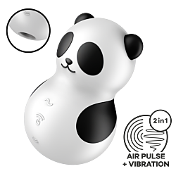 Вакуумний стимулятор з вібрацією Satisfyer Pocket Panda