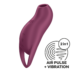Вакуумний стимулятор Satisfyer Pocket Pro 1 Berry