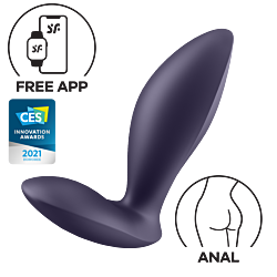 Смарт вибропробка Satisfyer Power Plug Purple