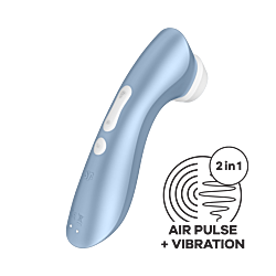 Вакуумный вибратор Satisfyer Pro 2+ Vibration Generation 2 Blue