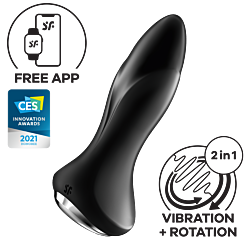 Анальная пробка ротатор Satisfyer Rotator Plug 1+ black