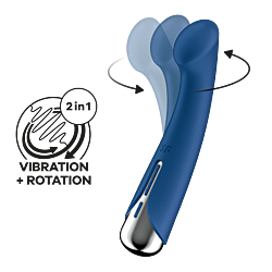 Вібратор Satisfyer Spinning G-Spot 1 Blue