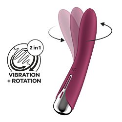 Вібратор Satisfyer Spinning Vibe 1 Red