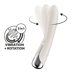 Вібратор Satisfyer Spinning Vibe 1 Beige