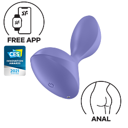 Анальна смартпробка з вібрацією Satisfyer Sweet Seal Violet