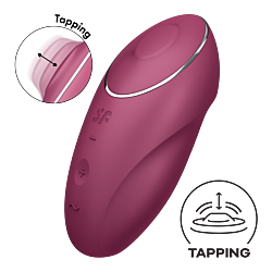 Вібратор Satisfyer Tap & Climax 1 Red