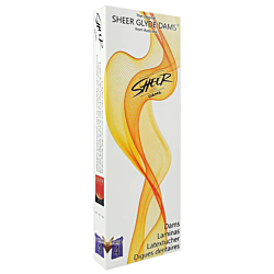 Серветки для куні Glyde Sheer Dams Oral Sex Sheets Wildberry