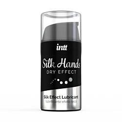 Ульта-густая силиконовая смазка Intt Silk Hands с матовым и шелковистый эффектом