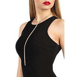 Колье со стразами Bijoux Pour Toi - Audrey Gold