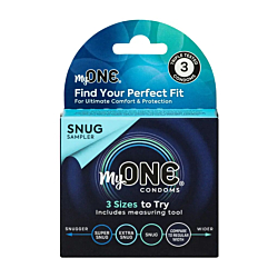 Презервативи MyONE Snug Quick Sample Kit 3 шт