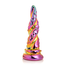 Фалоімітатор Creature Cocks Enchanting Rainbow Glass Dildo