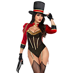 Костюм циркачки Leg Avenue Ravishing Ringmaster Bodysuit