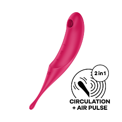 Стимулятор Satisfyer Twirling Pro red