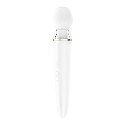 новий товар - Satisfyer - стимулятор Double Wand-er Connect App white