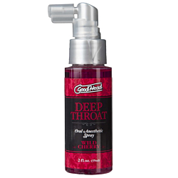 Спрей для мінету Doc Johnson GoodHead DeepThroat Spray Wild Cherry 59 мл