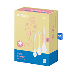 Вагінальні кульки Satisfyer Yoni Power white