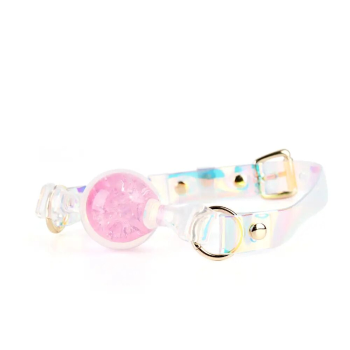 Кляп Liebe Seele Crystal Ball Gag Pink Large Ball