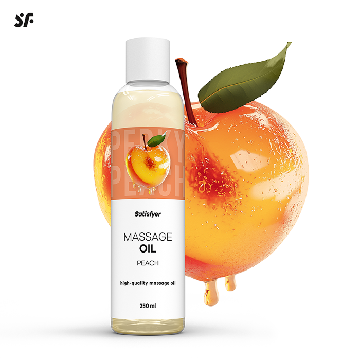 Масажна олія Satisfyer Massage Oil Peach 250 мл