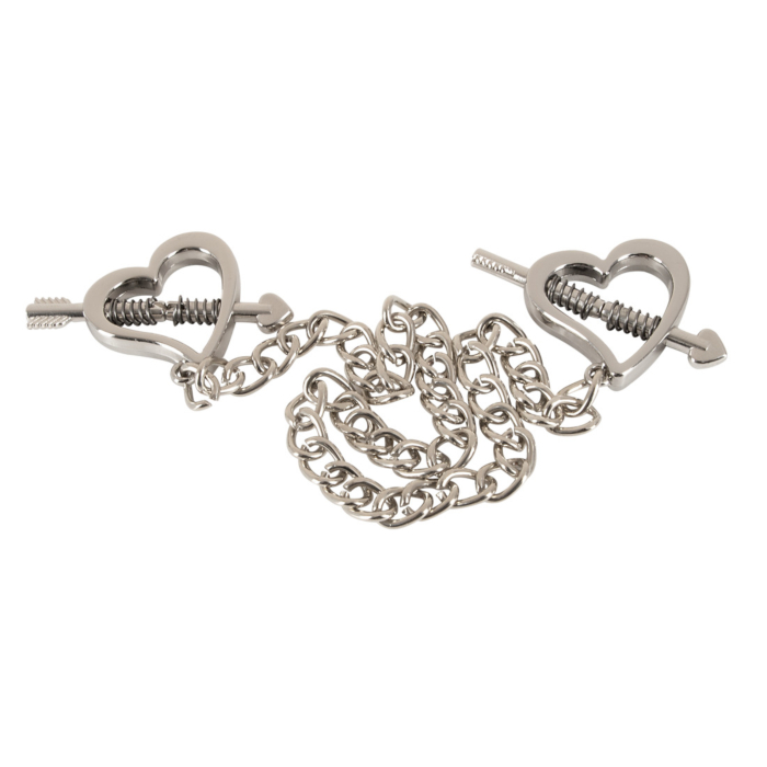 Затискачи Bad Kitty Heart shaped nipple