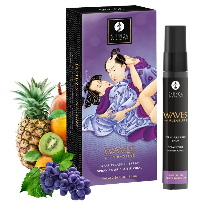 Спрей для посилення слиновиділення Shunga Waves of Pleasure Exotic Fruits 20 мл
