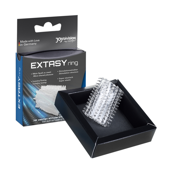 Эрекционное кольцо Joydivision EXTASYring White