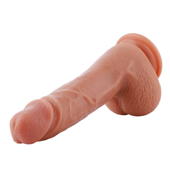 Ультрареалистичный фаллоимитатор для секс-машин Hismith 8.3″ 2-layers Silicone Flesh Dildo