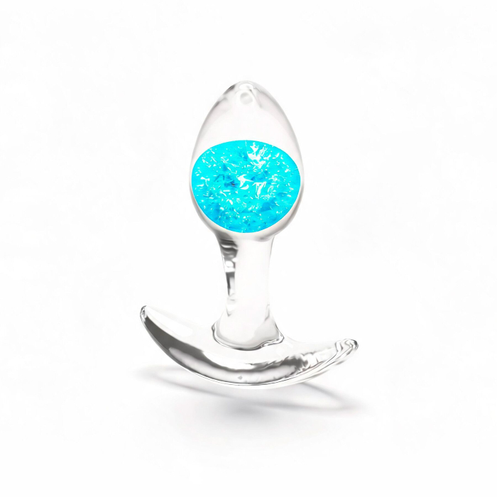 Анальна пробка NS Novelties Cosmic Glams Small Blue