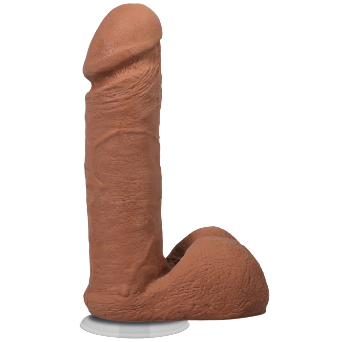 Фаллоимитатор Doc Johnson The Realistic Cock Ultraskyn 6 " with Balls Caramel