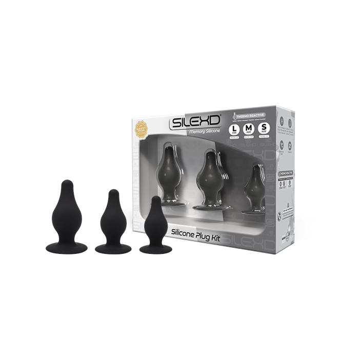 Набір силіконових пробок SilexD Model 2 Black