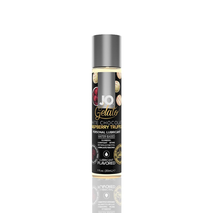 Лубрикант на водній основі JO Gelato White Chocolate Raspberry 30 мл