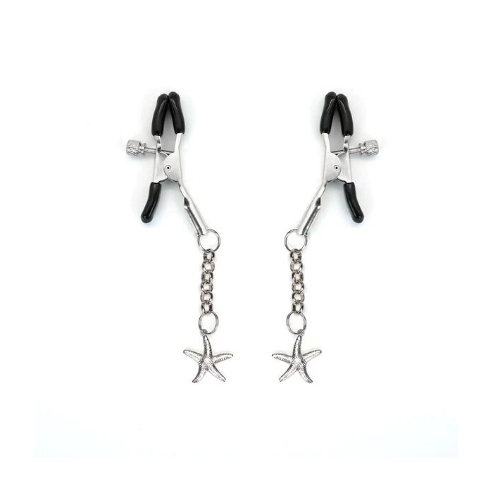 Затискачі для сосків Liebe Seele Starfish Nipple Clamps Silver