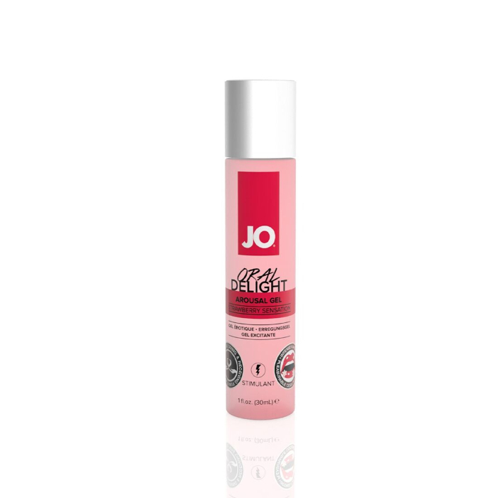 Возбуждающий гель для оральных ласк System JO ORAL DELIGHT - STRAWBERRY SENSATION