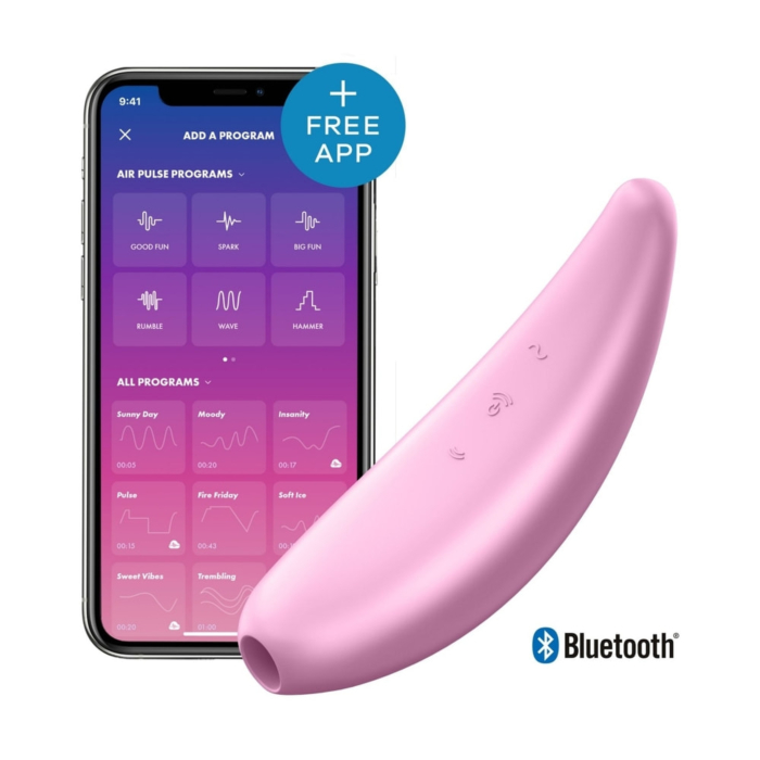 Кліторальний вакуумний стимулятор Satisfyer Curvy 3