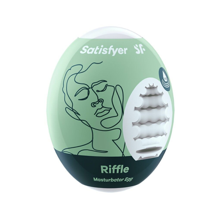 Самозмащувальний мастурбатор-яйце Satisfyer Egg Riffl