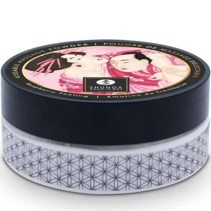 Смачна пудра Shunga Body Powder Raspberry feeling 75 г