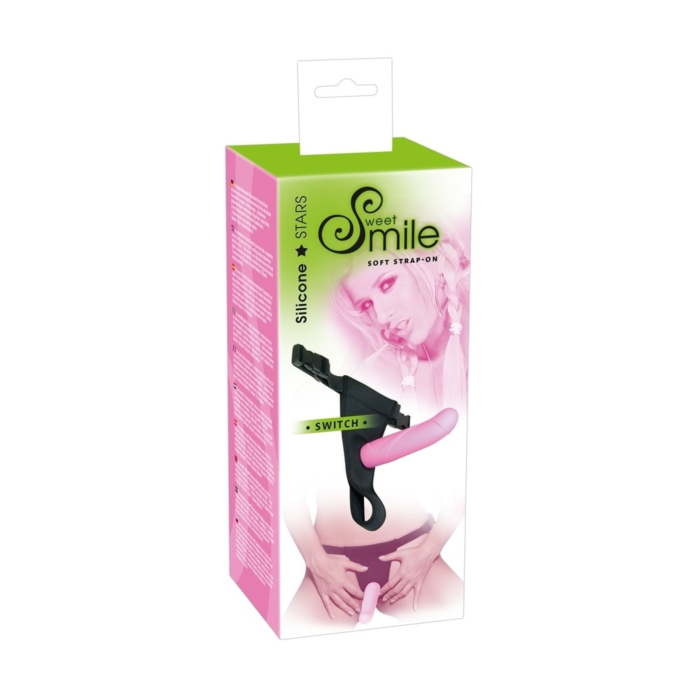 Страпон Silicone Strap-On SMILE