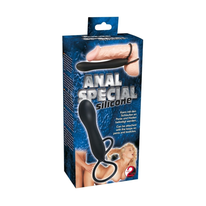 Насадка-кільце для подвійного проникнення Anal Special Silicone