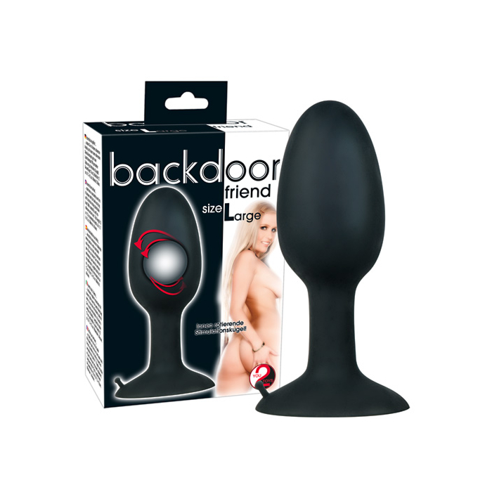 Анальна пробка Велика Large Silicone Plug