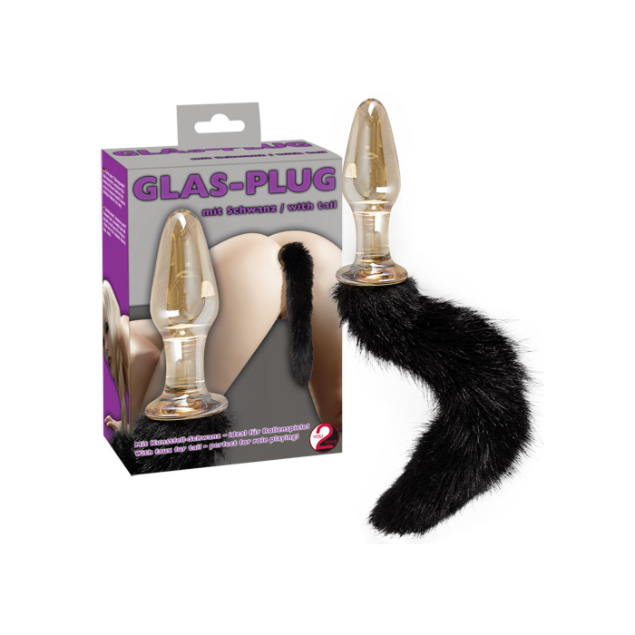 Анальна пробка із хвостом