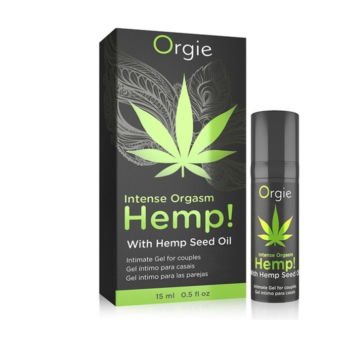 Підсилювач оргазму Intense Orgasm Hemp з олією канабіс