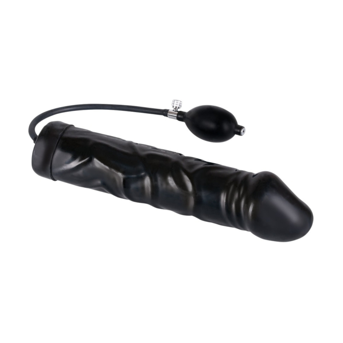 Надувний фалоімітатор Black Giant Latex