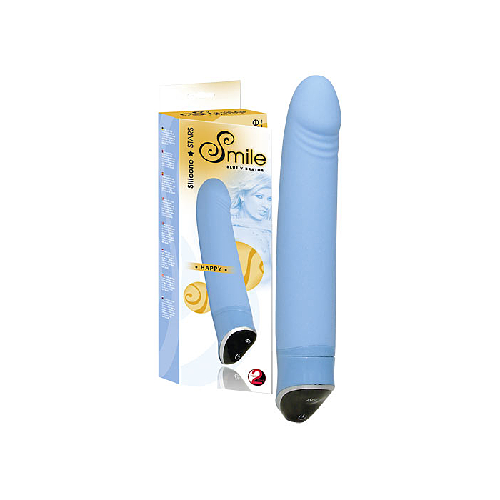 Вібратор Smile Happy Blue