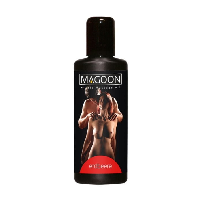 Ароматизована масажна олія Magoon - Erdbeere 50 мл.