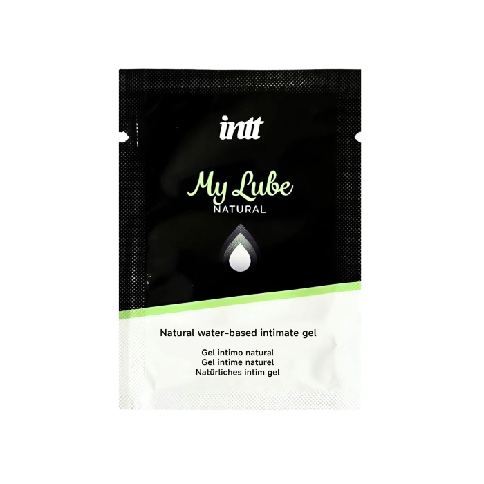 Пробник лубриканта на водній основі Intt My Lube Natural 2 мл