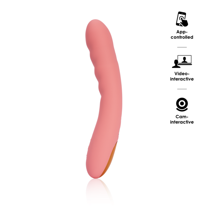 Смарт-вибратор с пульсацией Svakom Ava Neo Peach Pink