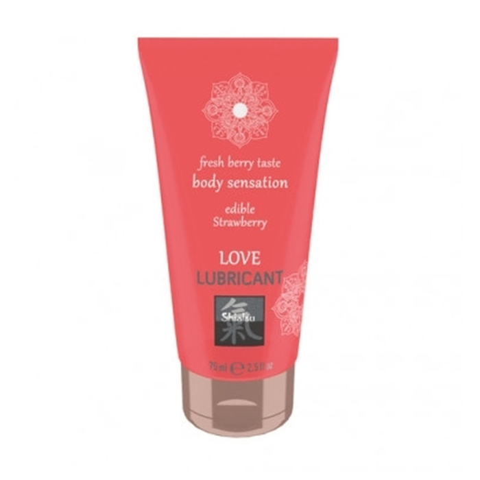 Лубрикант Shiatsu Love Strawberry
